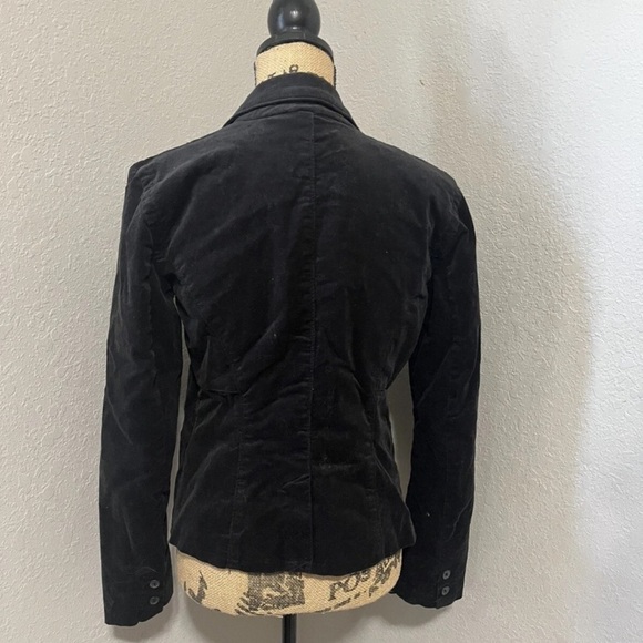 Vintage Calvin Klein Black Corduroy Riding Jacket Western Blazer Gilmore Girls - Picture 8 of 15